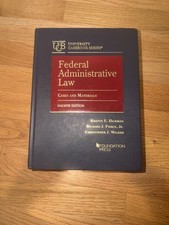 Federal Administrative Law textbook. Fourth e...