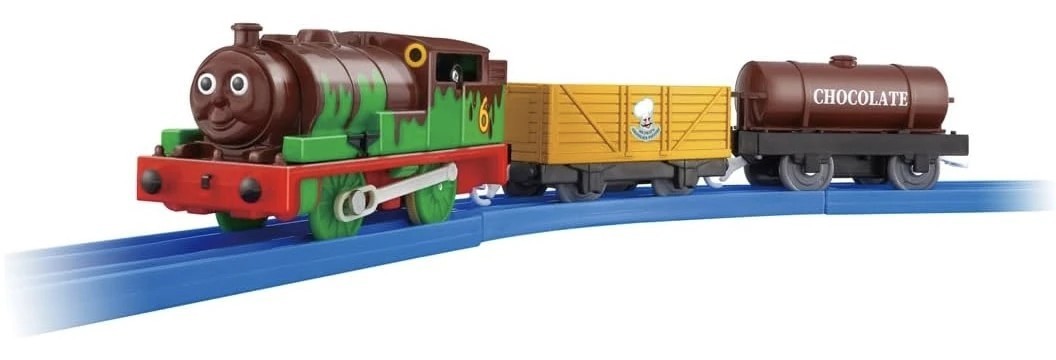 NEW Takara Tomy Plarail Thomas TS-23 Percy Chocolate Crunch Japan