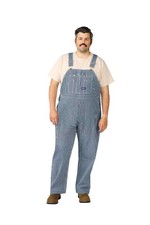 Men's Hickory Stripe Bib Overalls - Durable Workwear, Comfortable Fit, Classic S