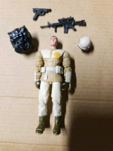 G.I.Joe Valor vs Venom 2005 Dusty v10 Loose Complete 3.75" 1:18 w Filecard