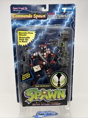 Commando Spawn McFarlane Toys Series 2 Ultra-Action Figures Deluxe 1995 New