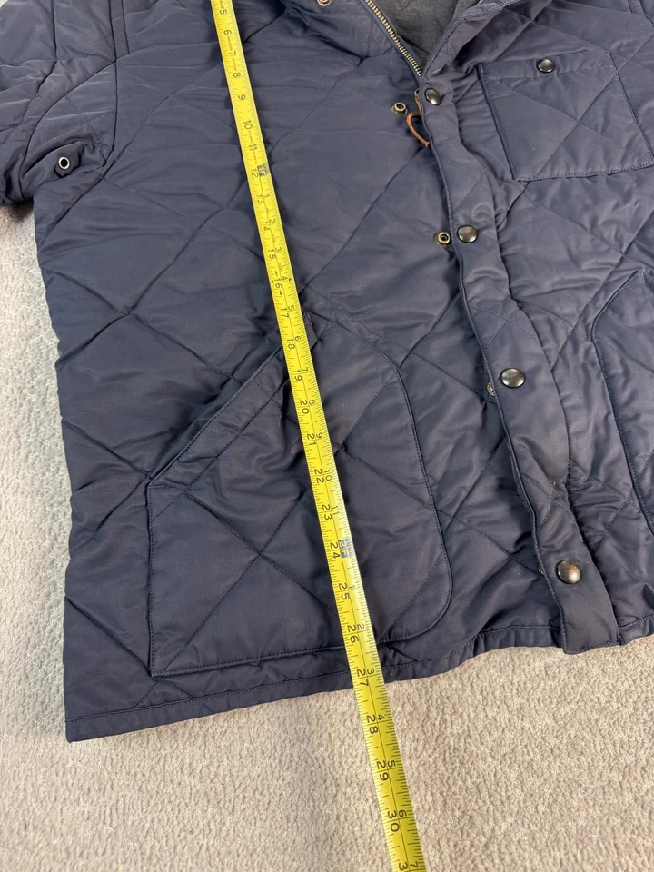 J Crew Jacket Mens XL Quilted PrimaLoft Nylon Blend Lightweight Outdoor Coat - Image 4 of 4