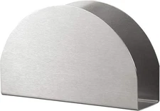 Supreme Stainless Steel Napkin Holder/Freestanding Paper/Tissue Dispenser Sturdy