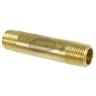 #ad #ad 1 4quot; x 2 1 2quot; Solid Yellow Brass BR Nipple Extension 1200 PSI Maximum 117C2amp;1 2 $7.99