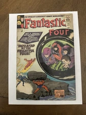 FANTASTIC FOUR 38 - SANDMAN - MEDUSA - WIZARD - REED RICHARDS (1965)