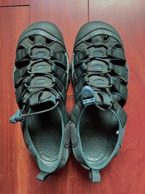 Scarpe KEEN Newport H2 donna taglia 9 5 verde foresta sandali da trekking impermeabili scarpe