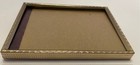 Vintage MCM Gold Tone Metal Traditional 3.5" x 5" Small Photo Frame — photo 4