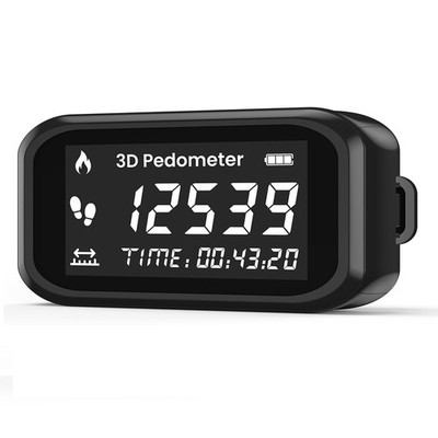 3D Pedometer for Walking, Accurate Step Counter with LCD Display for Step3259