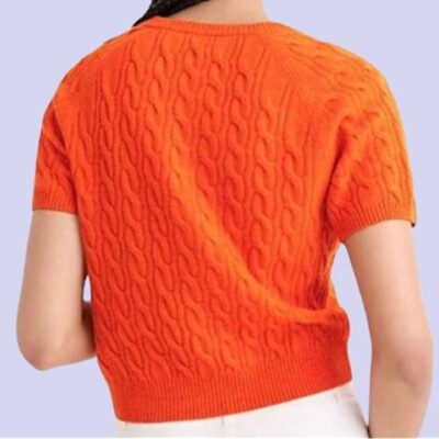 jcrew pumpkin sweater