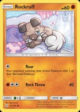 Pokemon Rockruff (123/277) Cosmic Eclipse LP