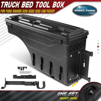 #ad #ad Rear Passenger Side Truck Bed Storage Box ToolBox for Ford Ranger 2019 2020 2021 $111.98