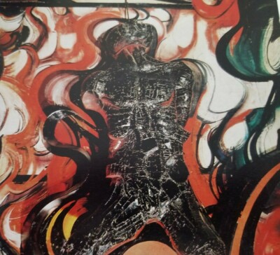 EL CRISTO NEGRO: Parte del mural en el Polyforum Cultural David Alfaro Siqueiros