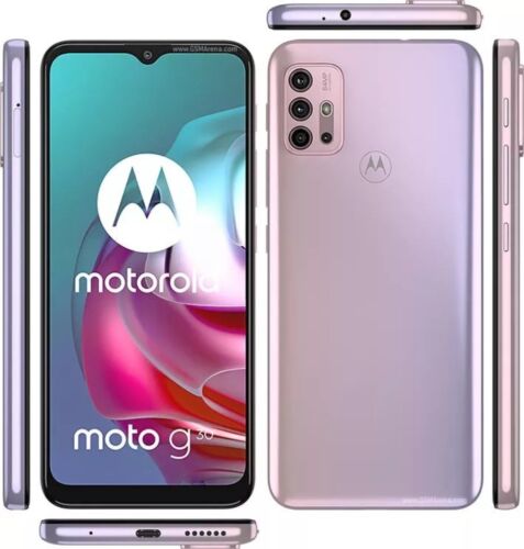 Motorola Moto G30 XT2129 128GB + 4GB 64MP 4G LTE Odblokowany oryginalny smartfon - Zdjęcie 1 z 20