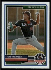 2023 Panini USA Baseball Stars & Stripes #17 Ford Thompson Stripes