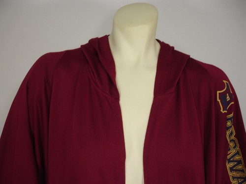 HARRY POTTER HOGWARTS OPEN FRONT BAT SLEEVE HOOD PONCHO CAPE CARDIGAN WOMEN'S XS - Picture 5 of 12