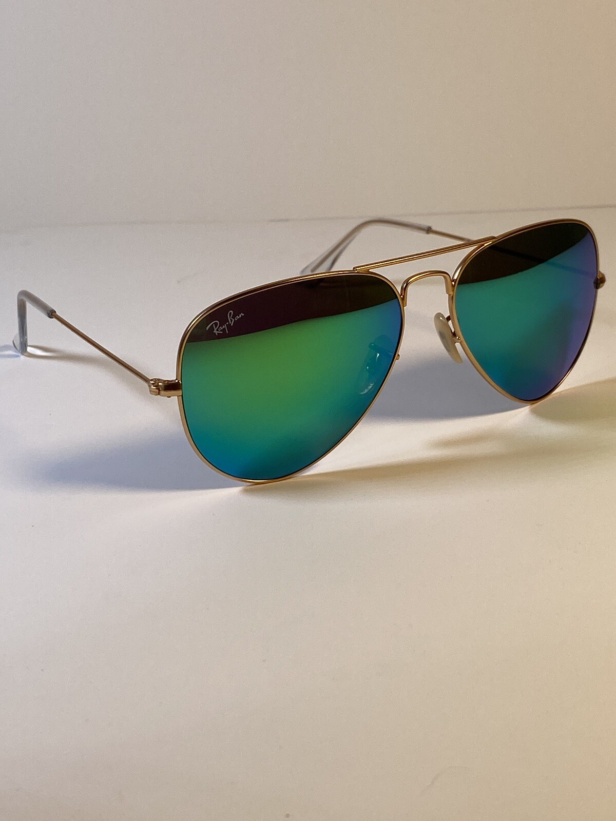 Ray Ban 3025 112/19 Aviator Flash Lenses/Green Mirror With Matte