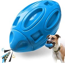 Dog Chew Toys for Aggressive Chewers,Indestructible Tough Durable Squeaky DogToy
