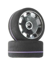 BSR Racing F1033GT World GT Front Tire On-Road Spec Foam Purple 2