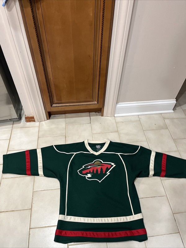 NHL minnesota wild youth jersey xl Dubnyk