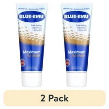 Blue-Emu Maximum Pain Relief For Arthritic Joint Pain Topical Cream 3 OZ (2PACK)