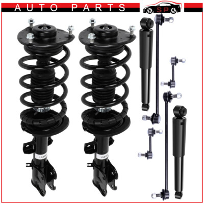 For 2011 2012 2013 Kia Sorento Front Struts Rear Shock Absorbers Sway Bars Kit