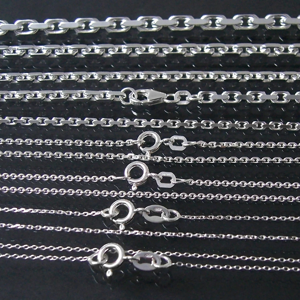 Silberkette Ankerkette 925 Sterling Silber massiv Kette Armkette Niklarson VE7