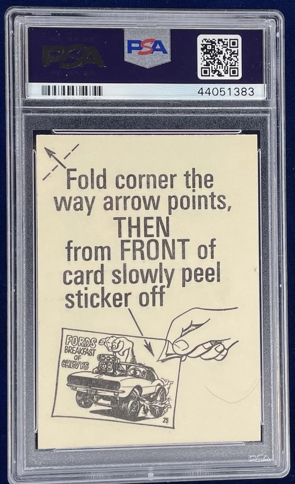 1969 Odd Rods #15 Ram Charger PSA 9 - Image 2 of 2