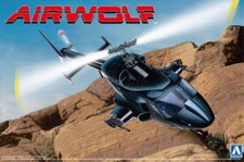 AIRWOLF TV Serie Bell 222 Helicopter 1:48 Mod...