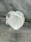 Hand Painted Clear Opalescent Fenton Sitting Bear Signed D Fredrick — photo 6