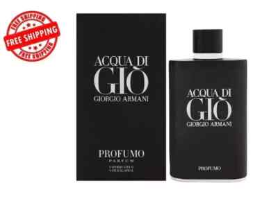 Giorgio Armani Acqua Di Gio Profumo 4.2oz Men's Eau De Toilette NEW WITH BOX