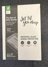 Paperfeel Glass Screen Protector for iPad Pro 11 inch and iPad Air 5/4 10.9 