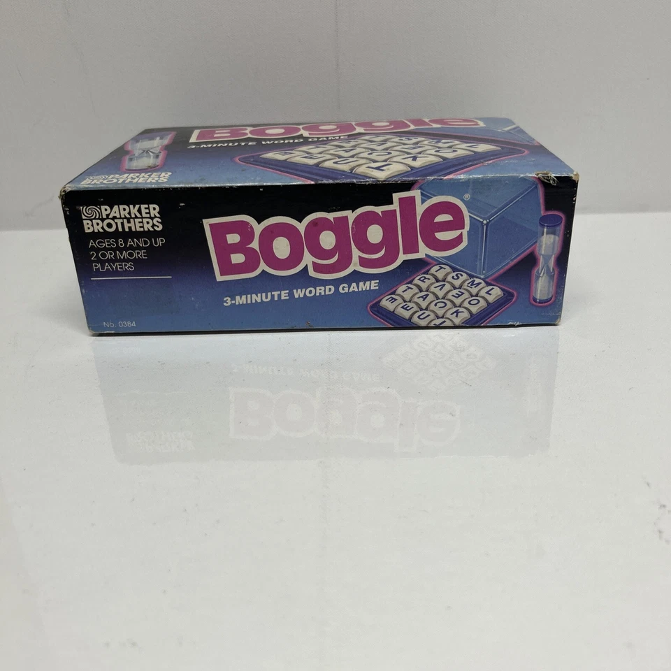 1992 Boggle Word Search Dice Game By Parker Brothers Vintage - Image 3 of 4