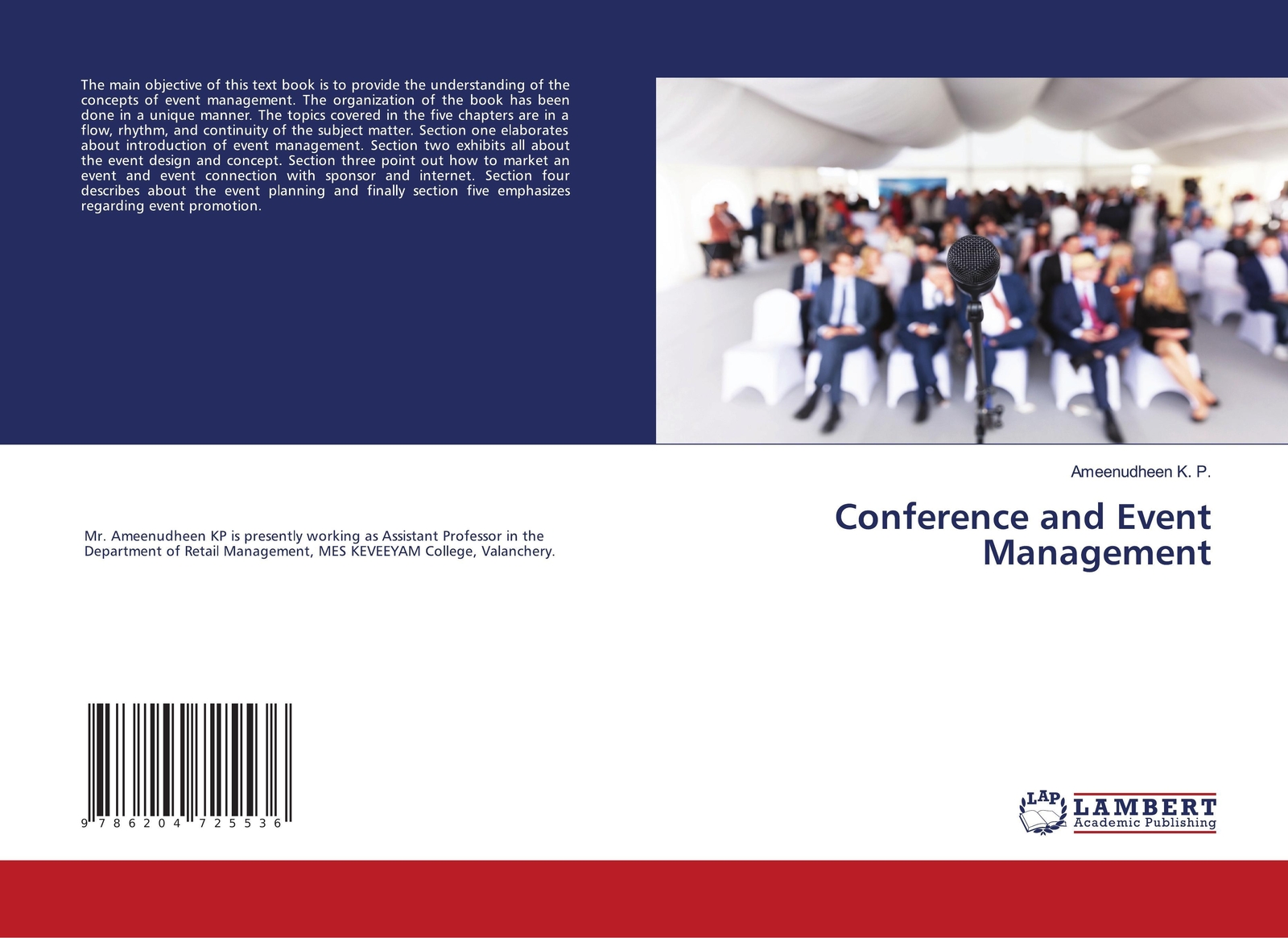 Thumbnail - Ameenudheen K. P. | Conference And Event Management | Taschenbuch |