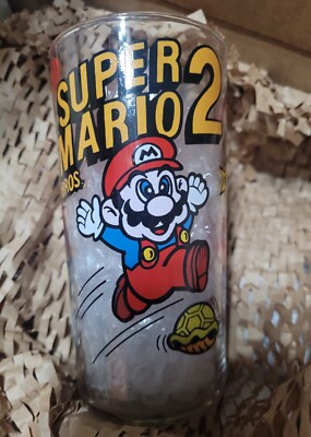 Vintage 1989 Super Mario Bros 2 Promotional Glass Set Of 5 | eBay