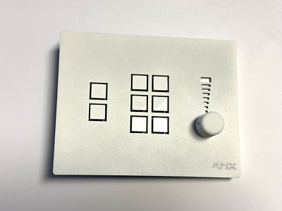AMX FG1302-08-W Novara CP-3008 -8-Button ControlPad | eBay