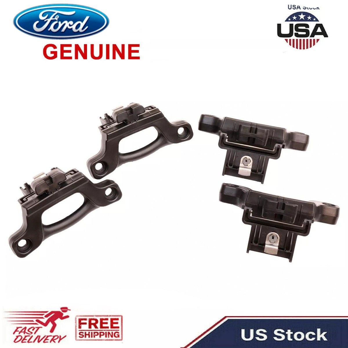 For 2015-2024 Ford F-150 F-250 FORD OEM BoxLink Tie Down Cleats W