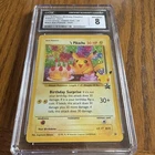 CGC 8 Celebrations Birthday Pikachu Holo Black Star 24 Pokemon Card