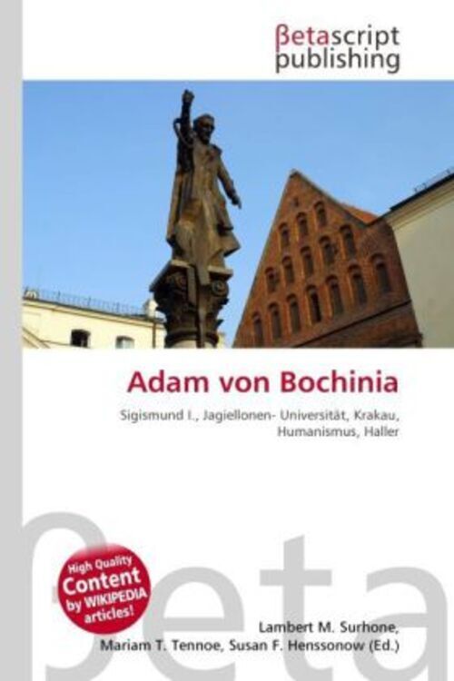 Thumbnail - Adam Von Bochinia Lambert M. Surhone (u. A.) Taschenbuch Deutsch