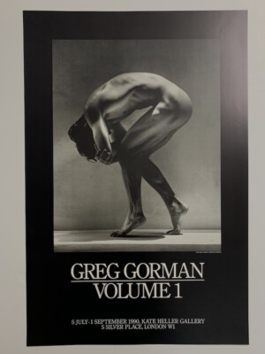 Greg Gorman Volume 1, Original Exhibition Poster, 1990
