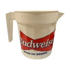 Budweiser/Bud Light Plastic Pitcher by Packer Ware Made in USA