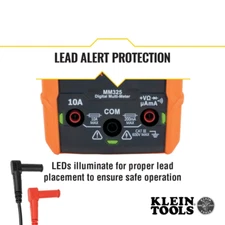 MM325 Multimeter, Digital Manual-Ranging 600V AC/DC Voltage Tester, Tests Bat...