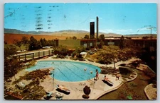 Albuquerque New Mexico~White Winrock Motor Hotel~Vintage Postcard
