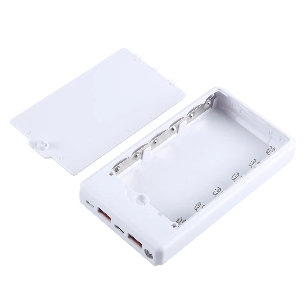 Power Bank Box Fast Charger Battery Case w/Display For HAWEEL 6 Cells 18650 Part Power Bank Box Fast Charger Battery Case w/Display For HAWEEL 6 Cells 18650 Part