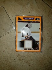 2021-2022 ProSet Hockey Gilles Gilbert Orange PSM-27 PLS READ INFO