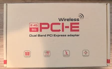 EDUP PCIE WiFi 6E Card AX210 AX5400M 802.11ax Tri-Band 6G/5.8G/2.4G