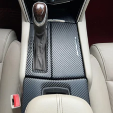 For Cadillac XTS 2013-2019 3D Carbon Fiber Pattern Interior DIY Trim Decals