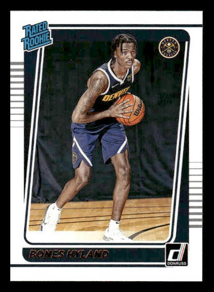 NBA DONRUSS Bones Hyland RC サインカード 2021-22 Donruss #244 Bones Hyland Rookie Denver Nuggets | eBay