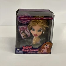 BRATZ HEAD GAMEZ FASHION HEAD MEYGAN SNAP ON FASHION HEAD NEW OLD STOCK RARE