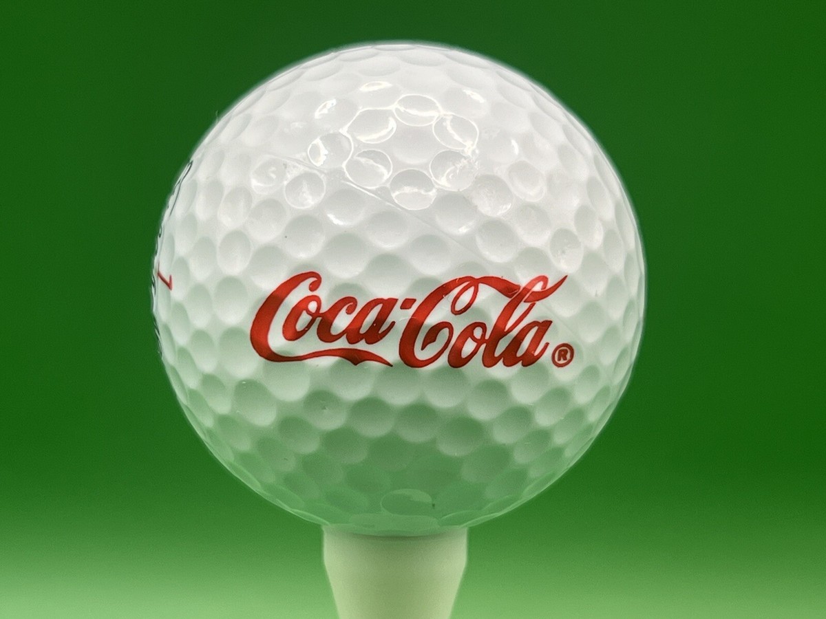 Coca Cola Logo Tournament Plus 1 Golf Ball | eBay