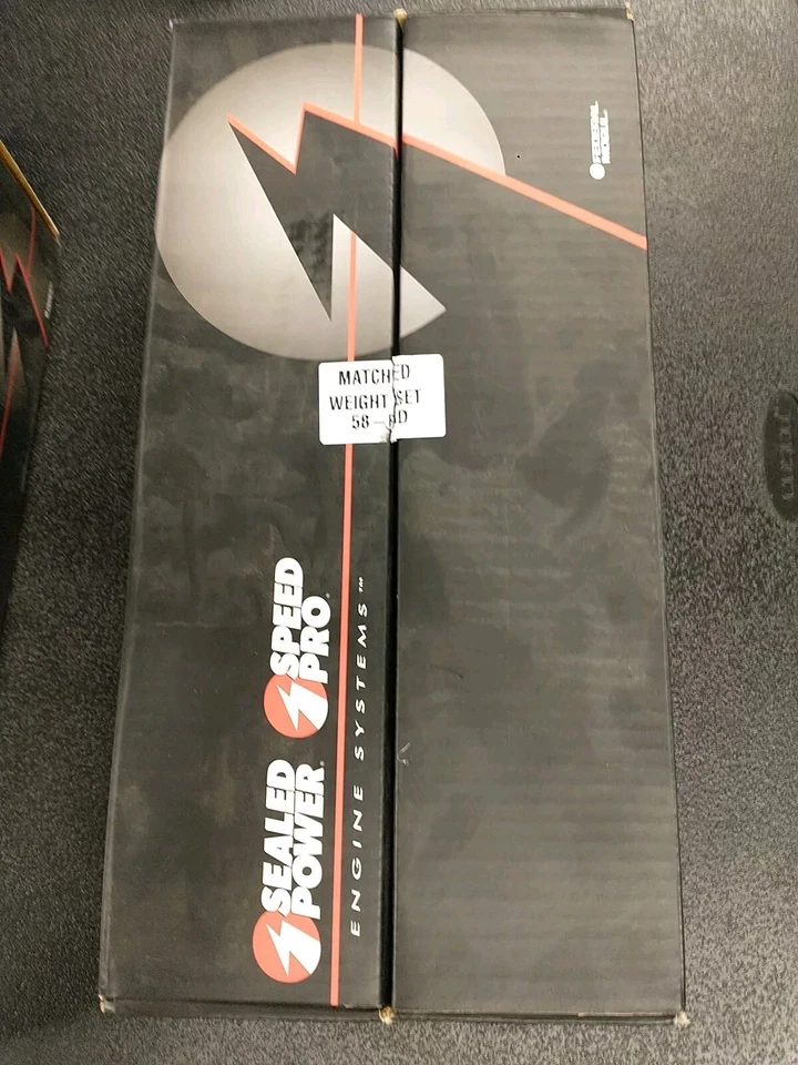 Speed Pro H860CP40 4.040 pistones de diámetro 5.7 varilla para Chevy 383 tapa plana bloque pequeño Foto 4 de 4